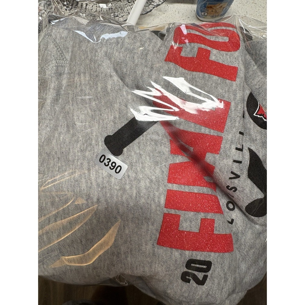 Men's NWT Louisville Cardinals Adidas 2020 Final Four Hoodie SZ XS - Picture 4 of 4